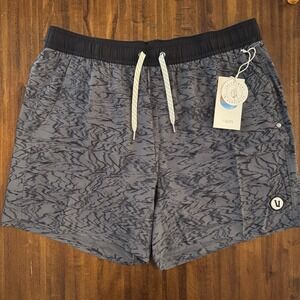 NWT Vuori Kore Shorts Lined Drawstring 5" Moonlight Sand Size Large
